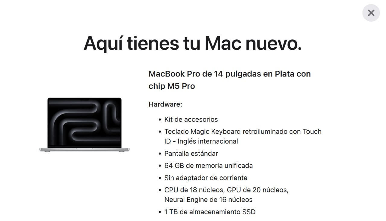 Прошёл 10 кругов ада и заказал таки mac m5 на 64gb 1tb