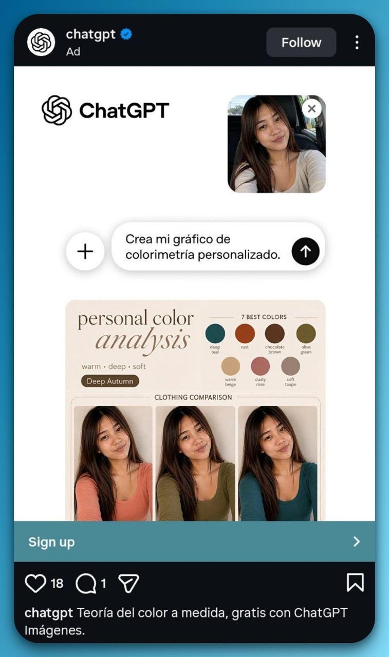 Выбор ниши: У меня у друзей единственная апка - color analysis